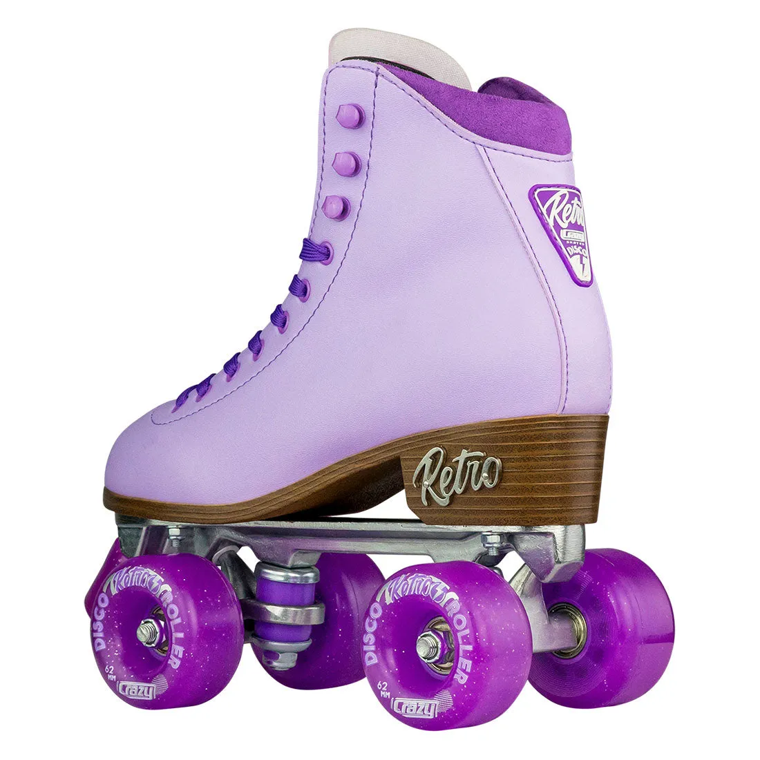 Crazy Retro Roller Purple - Adult