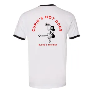 Cupid's Hot Dogs x B&T Ringer Shirt