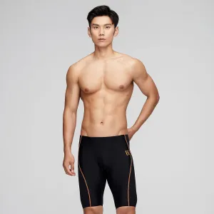 Curvy Body Lines Black Swim Shorts