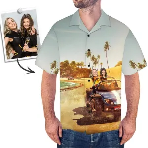 Custom Photo Hawaiian Shirt Summer Gift