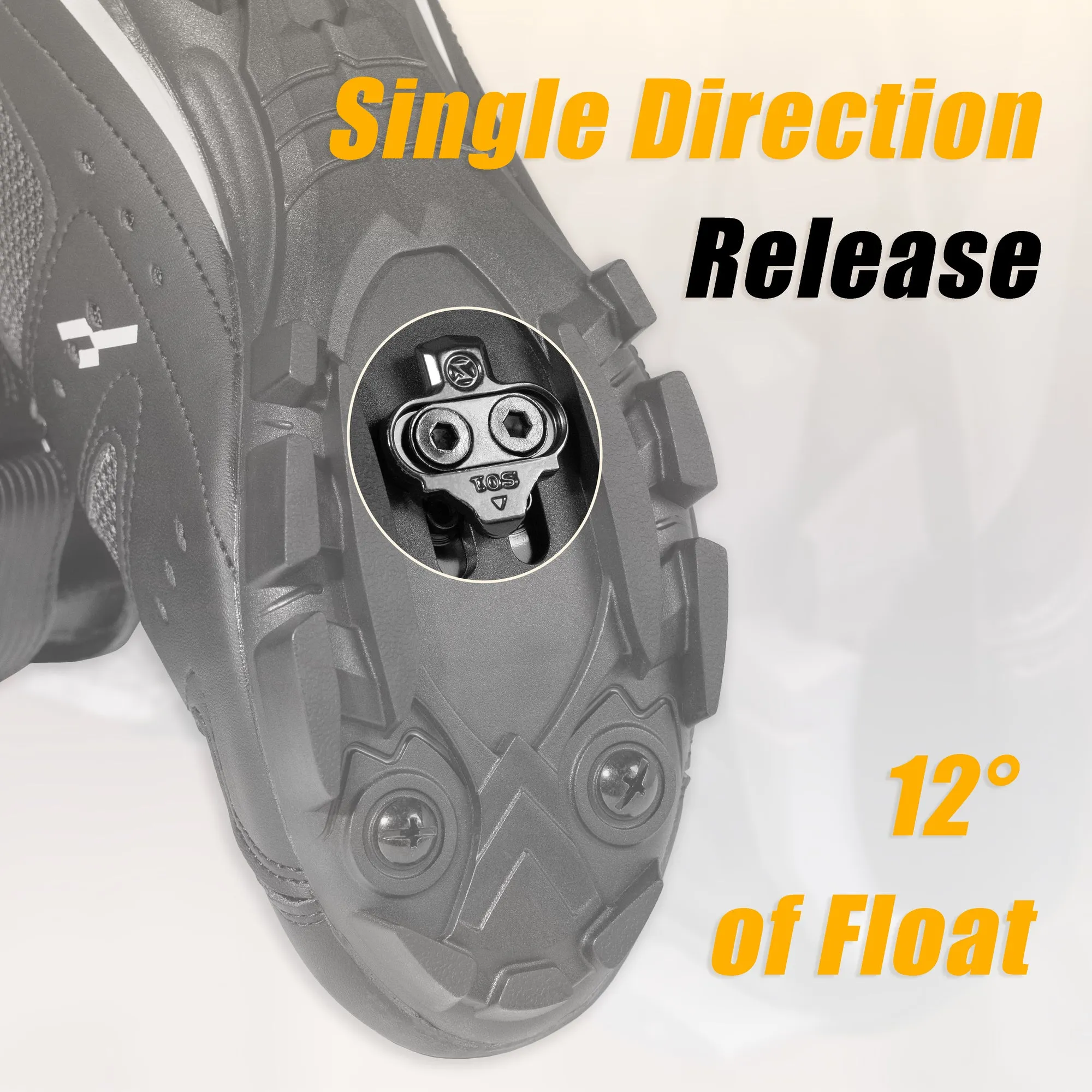 CyclingDeal Bike Cleats Compatible with Shimano MTB SPD Pedals SM-SH51 SM-SH56 - for Indoor Cycling Spinning & Mountain MTB Bicycle Shoes