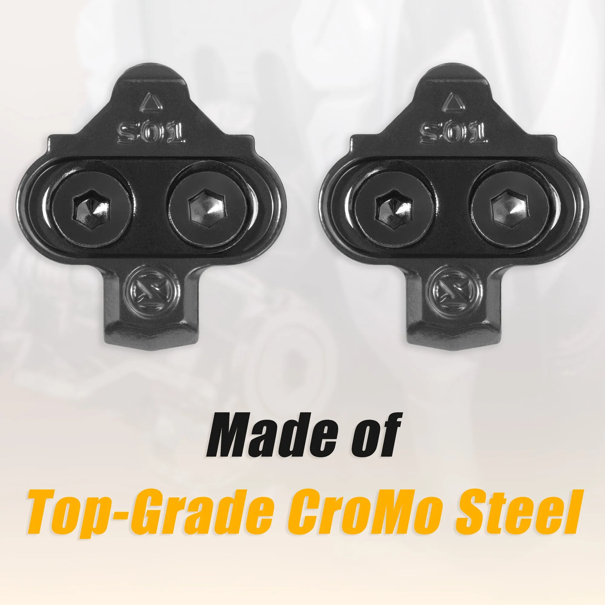 CyclingDeal Bike Cleats Compatible with Shimano MTB SPD Pedals SM-SH51 SM-SH56 - for Indoor Cycling Spinning & Mountain MTB Bicycle Shoes