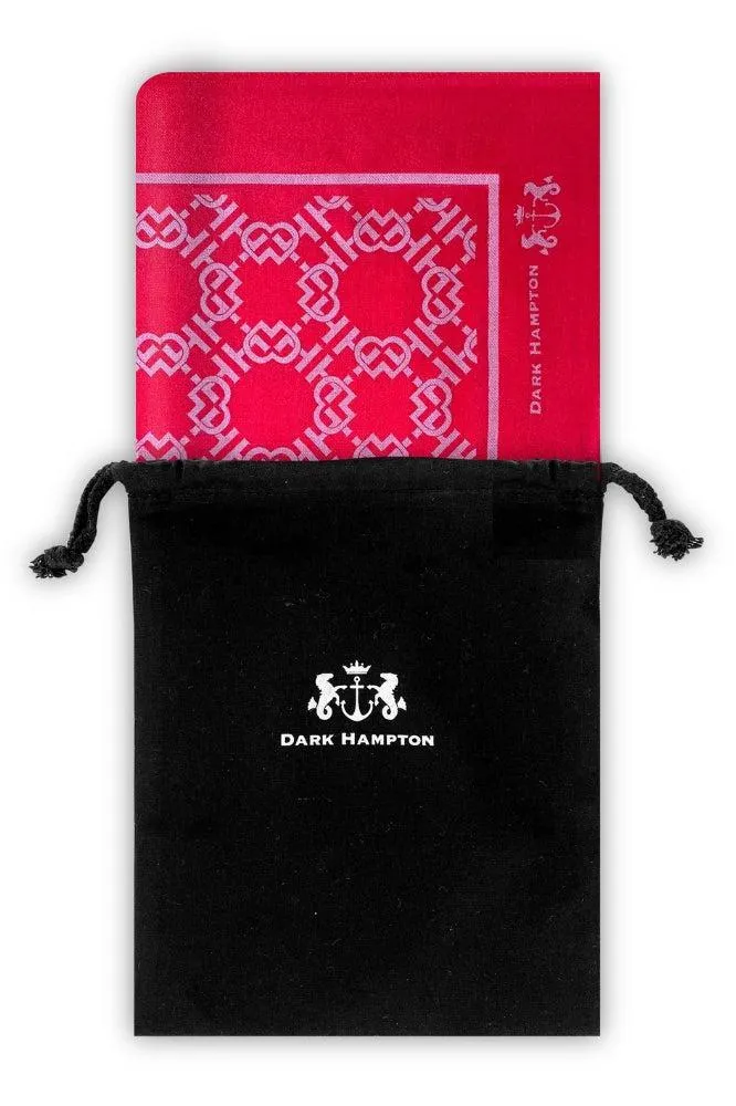 Dark Hampton Joyce Cashmere Modal Scarf Magenta Lilac