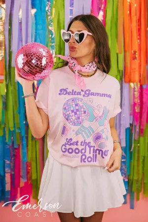 Delta Gamma Let the Good Times Roll Bid Day Tee