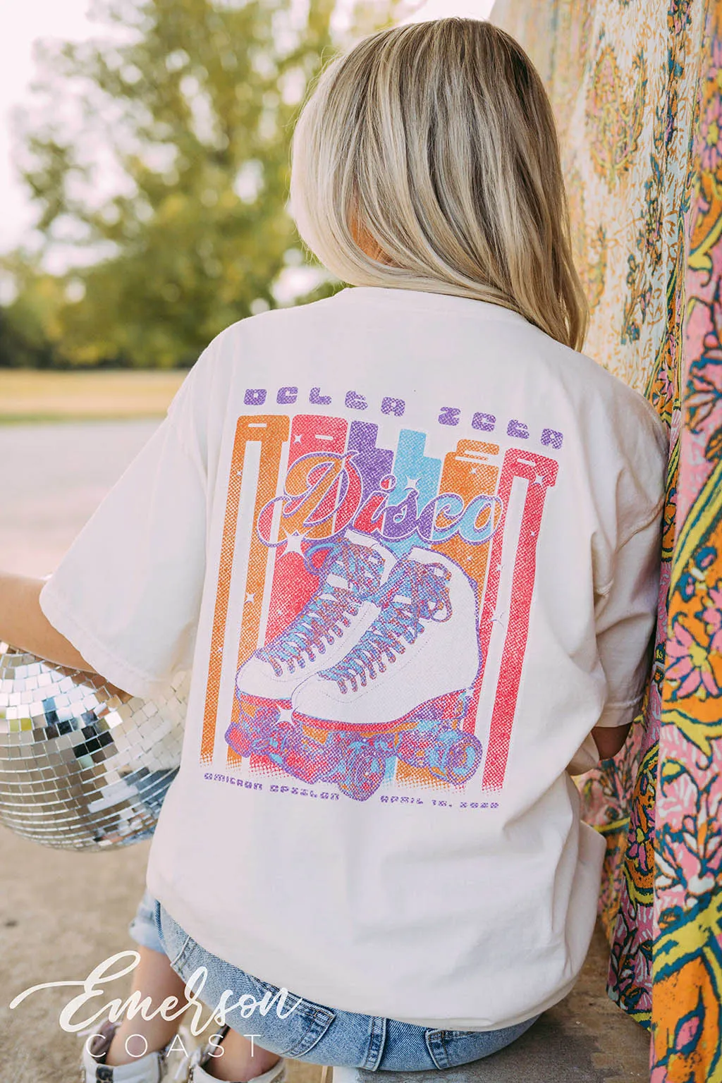 Delta Zeta Function Roller Disco Tee