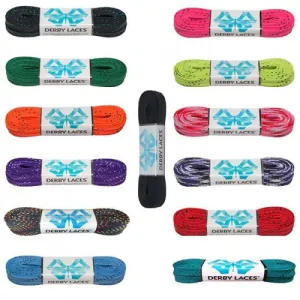 Derby Laces - Waxed Roller Skate Laces - 96 Inch