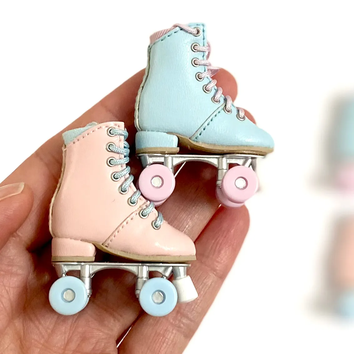 Doll roller skate roller boots Blythe 1/6 scale