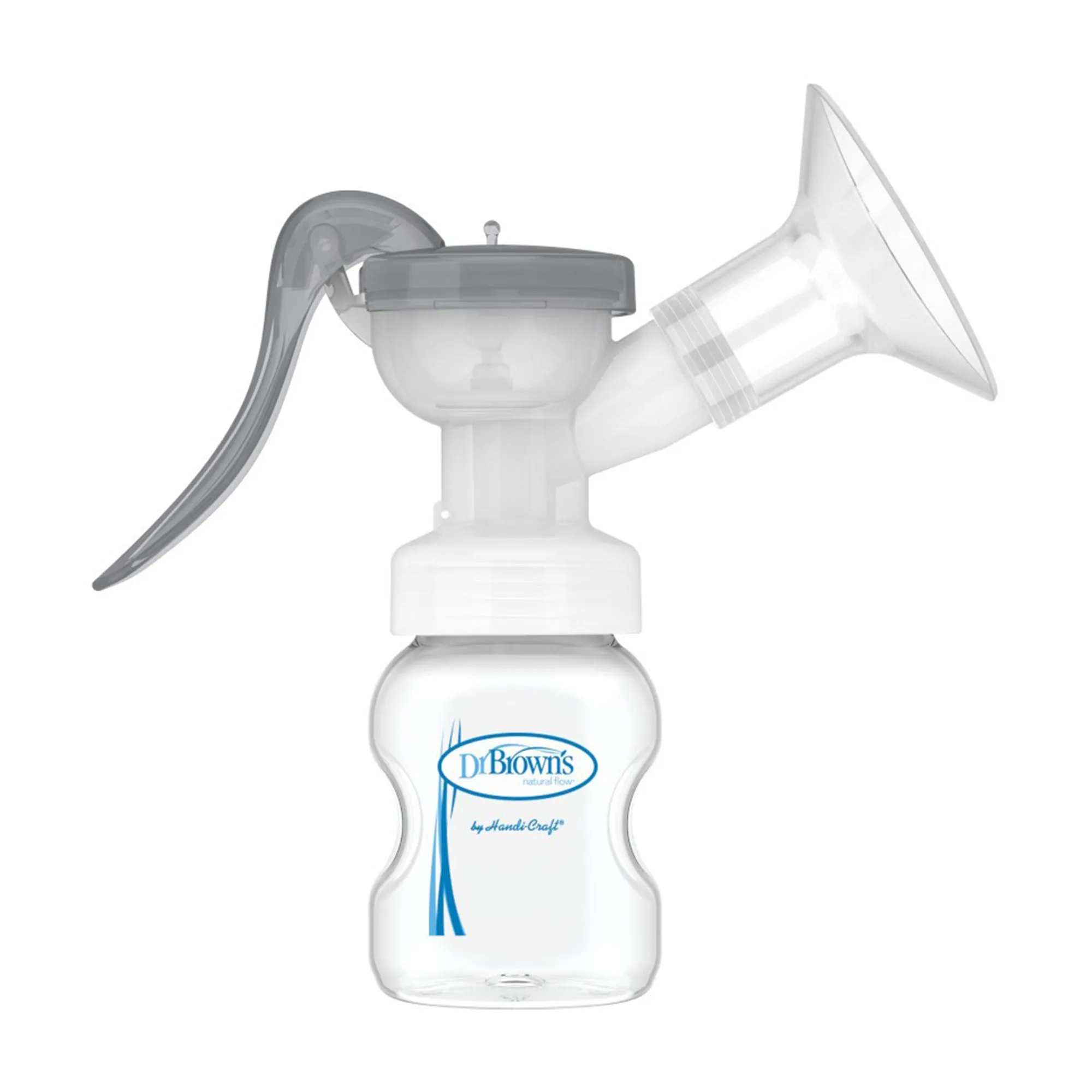 Dr.Brown's Manual Breast Pump with Silicone Shield || Birth  to 24months