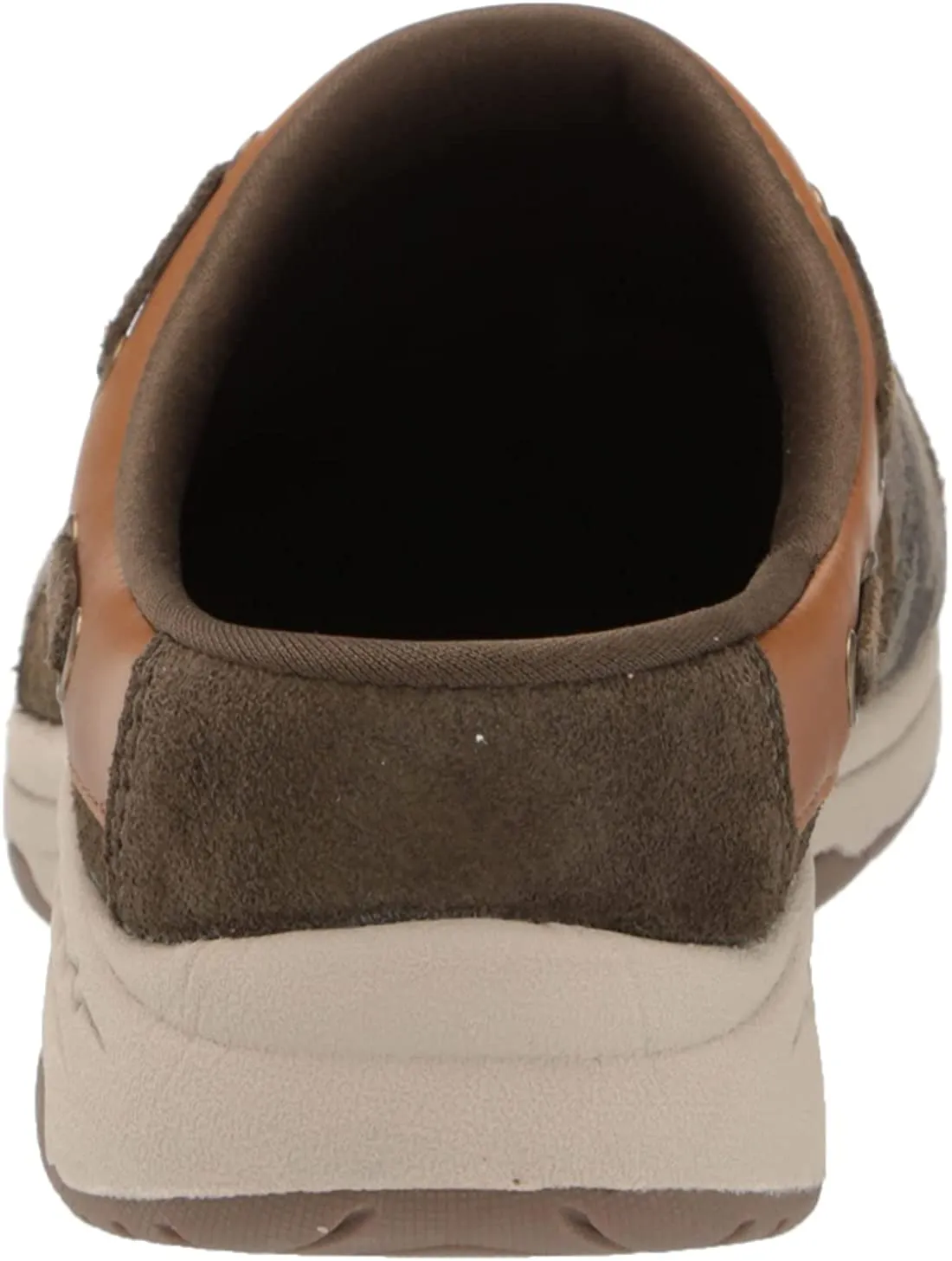 Easy Spirit Travel Time Green 300 Narrow Round Closed-Toe Slip On Mule Clog