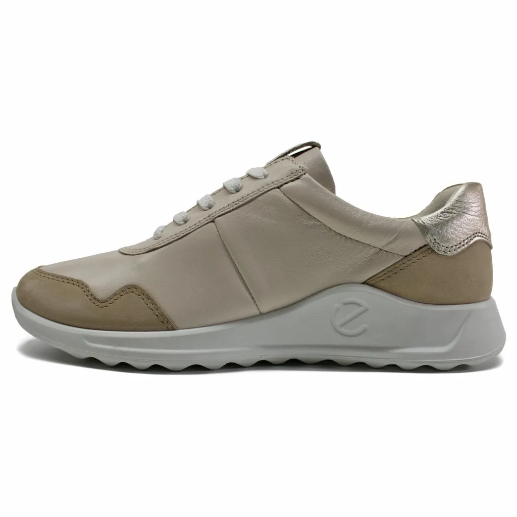 Ecco Flexure Runner Full Grain Leather Women's Low Top Trainers