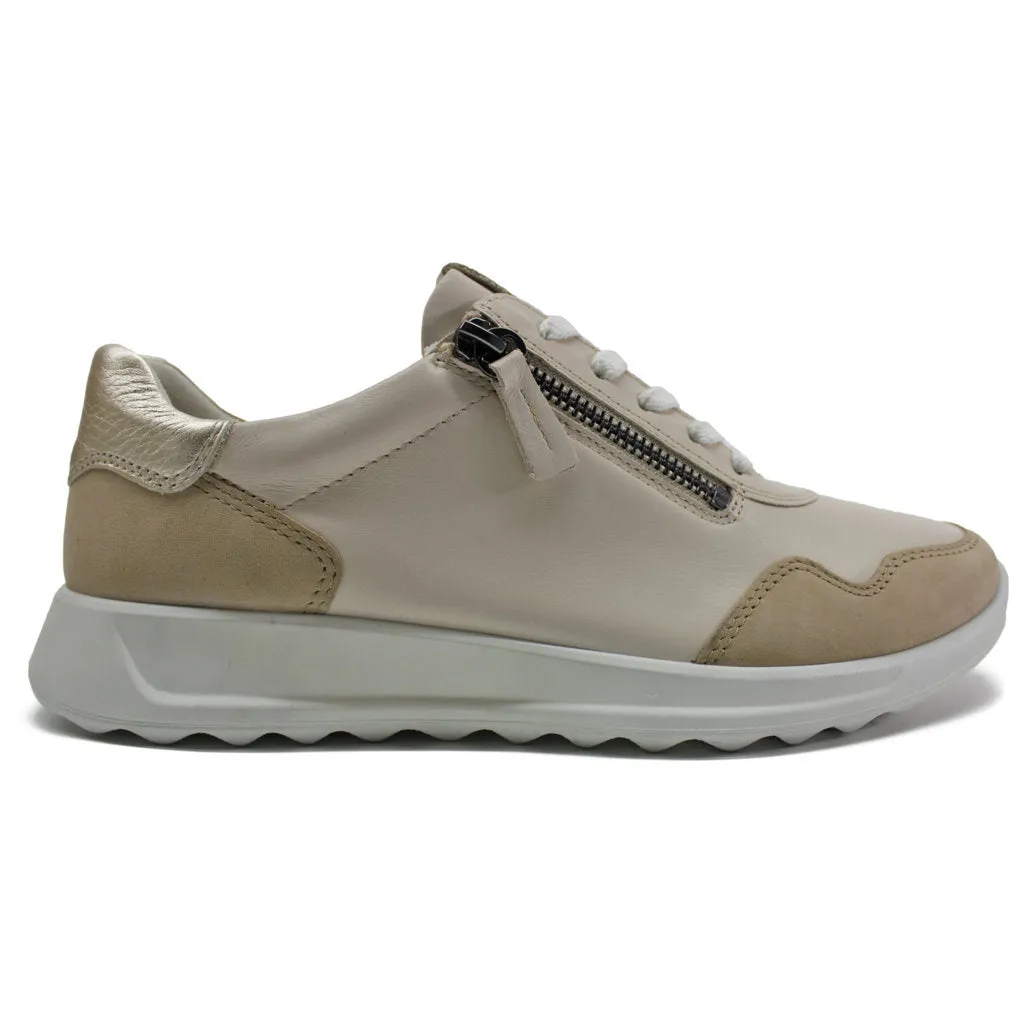 Ecco Flexure Runner Full Grain Leather Women's Low Top Trainers