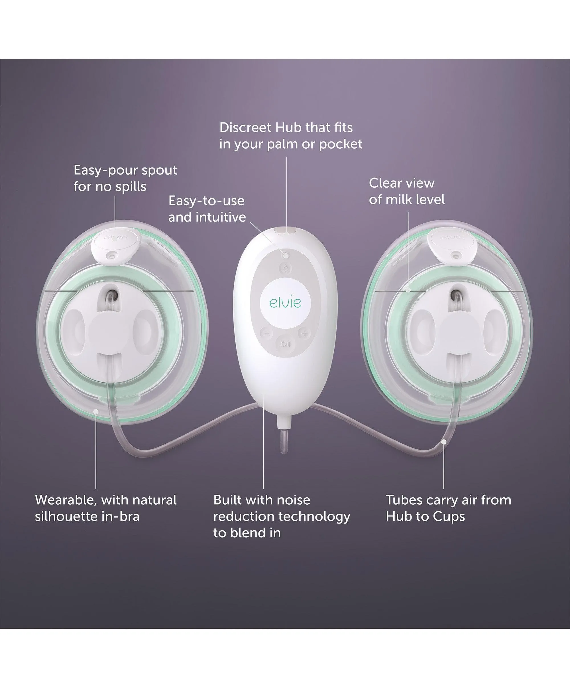 Elvie Stride Double Electric Breast Pump