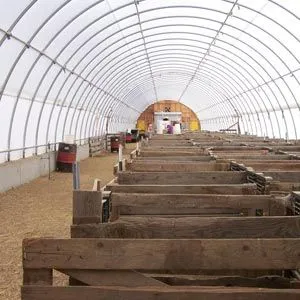FarmTek 26' Super Moo-Tel Livestock Housing System | Durable, Weather-Resistant Shelter For Versatile Livestock Needs