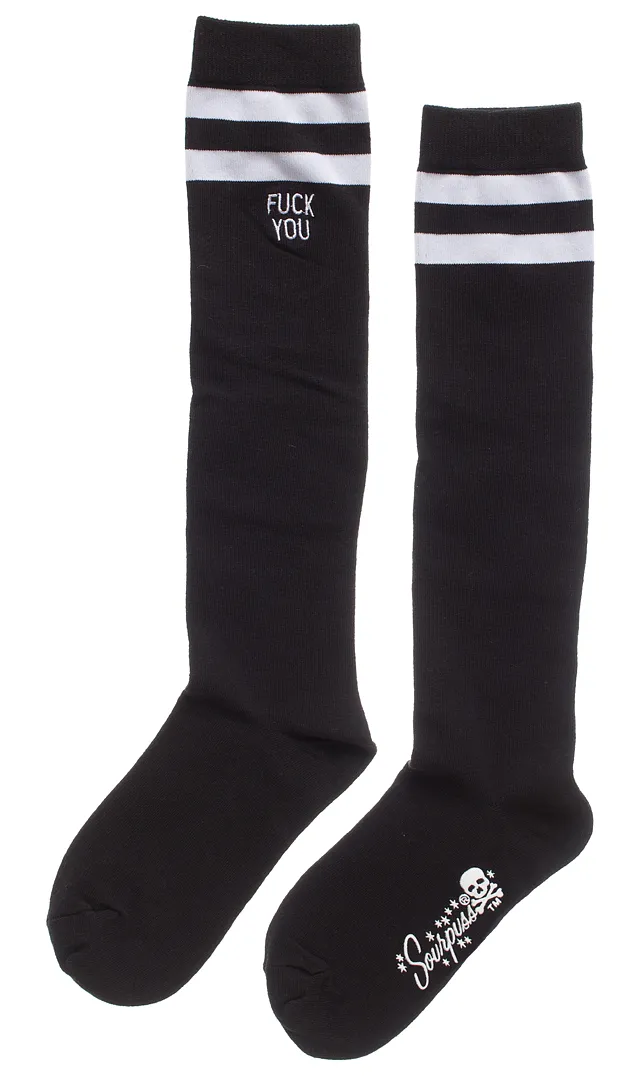 F*ck You Knee Socks