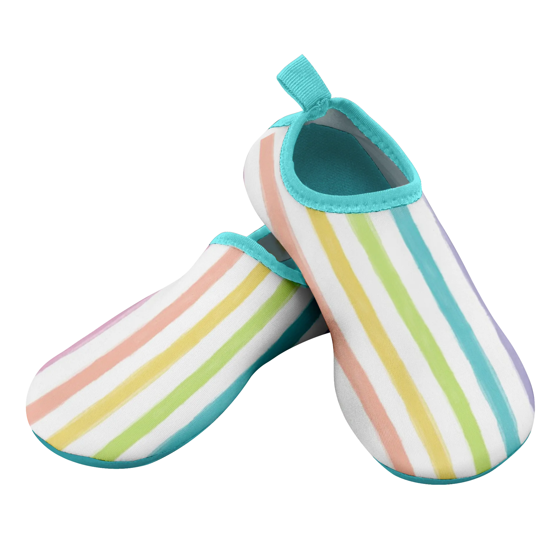 Green Sprouts Water Socks | Rainbow Stripe