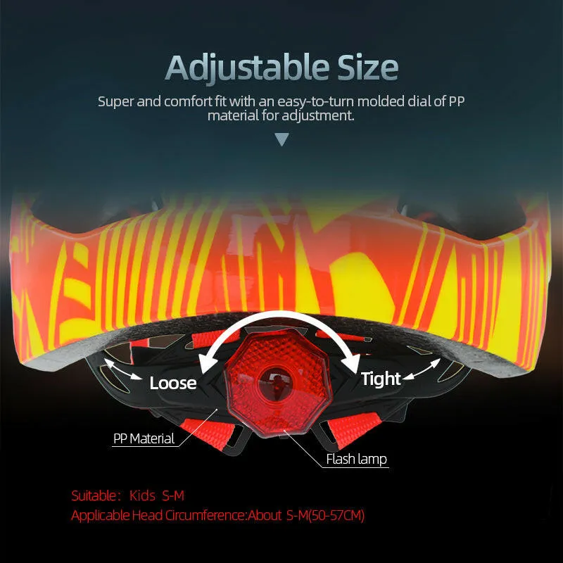 Helmet Kids Youth Child Bike Scooter Skating Helmet Mountain Bike Fit For Ages 4 to13 Years Old Road Bicycle Children's Helmet