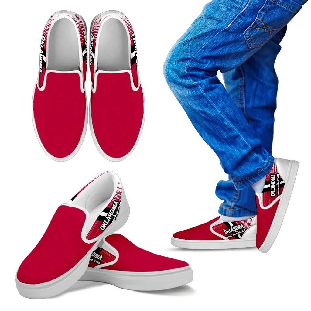 #HereComesTheBoomer Oklahoma Slip-on Shoes