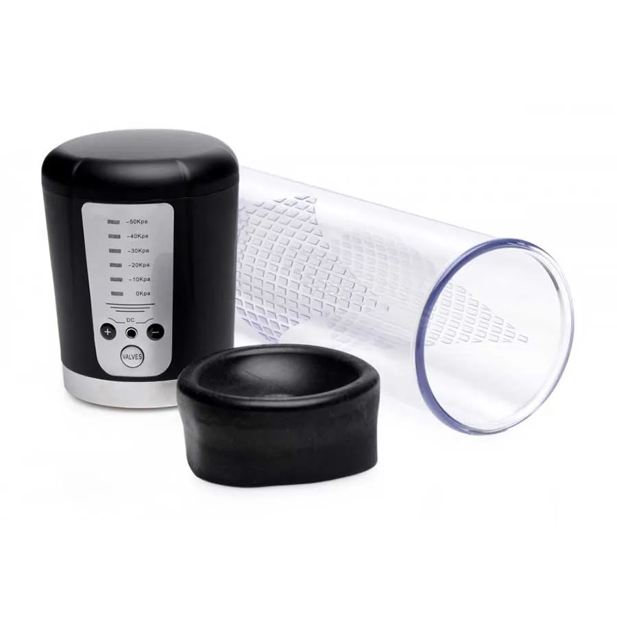 High Power 5 Speed Electric Penis Pump by Lynk Pleasure | Rechargeable Penis Enlarger for Men