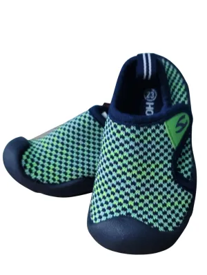 Hobibear Swim Sandals Green Checkers
