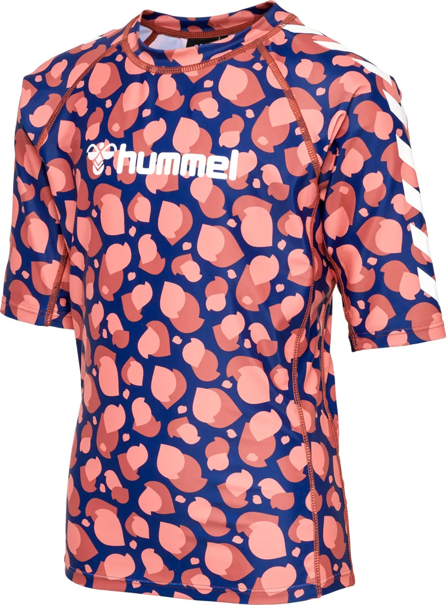 Hummel Kids&#x27; Hml Lucia Swim Tee Navy Peony | Buy Hummel Kids&#x27; Hml Lucia Swim Tee Navy Peony here | Outnorth