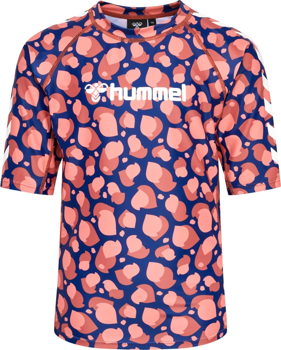 Hummel Kids&#x27; Hml Lucia Swim Tee Navy Peony | Buy Hummel Kids&#x27; Hml Lucia Swim Tee Navy Peony here | Outnorth
