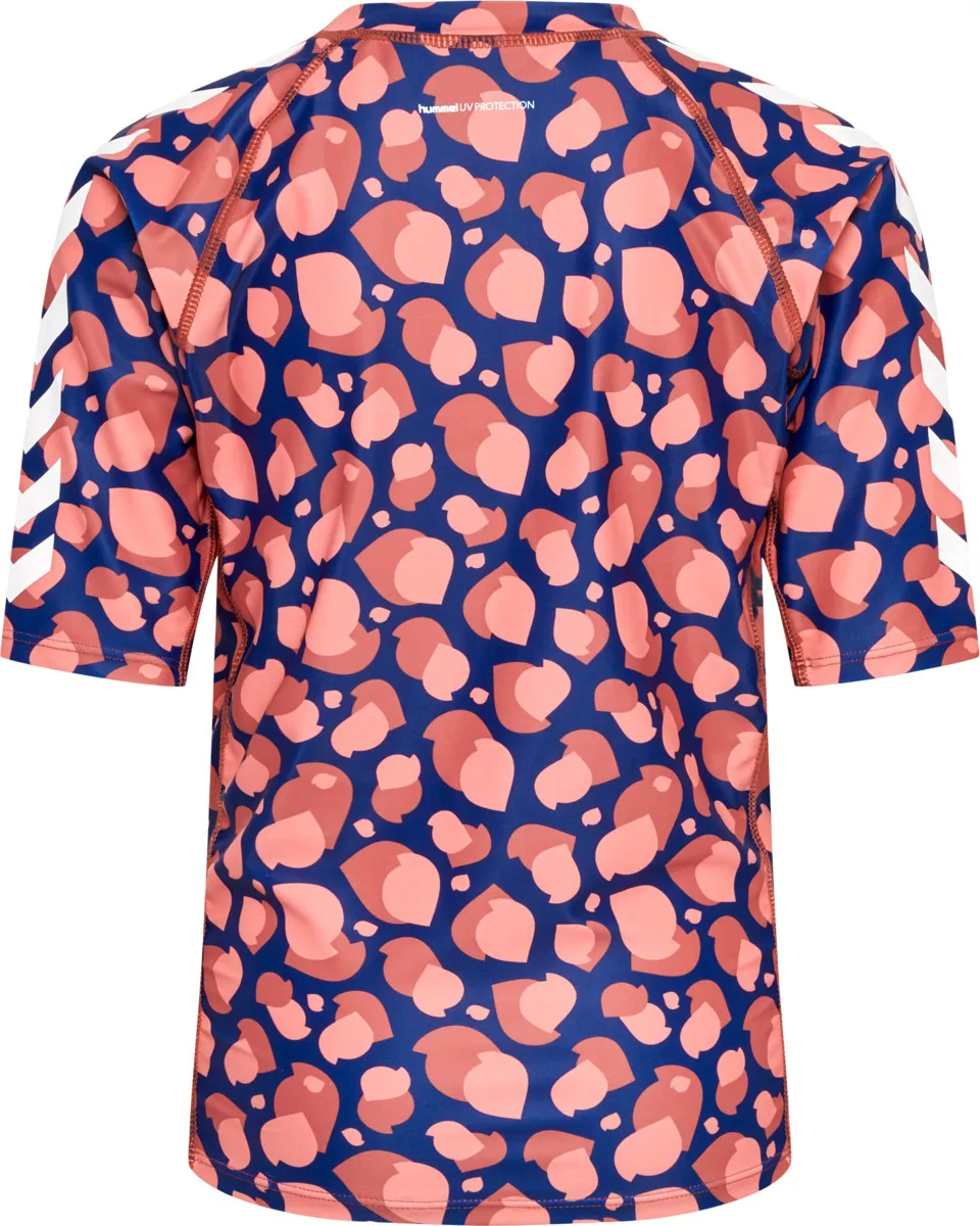 Hummel Kids&#x27; Hml Lucia Swim Tee Navy Peony | Buy Hummel Kids&#x27; Hml Lucia Swim Tee Navy Peony here | Outnorth