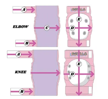 Impala Pad Set - PINK/PURPLE