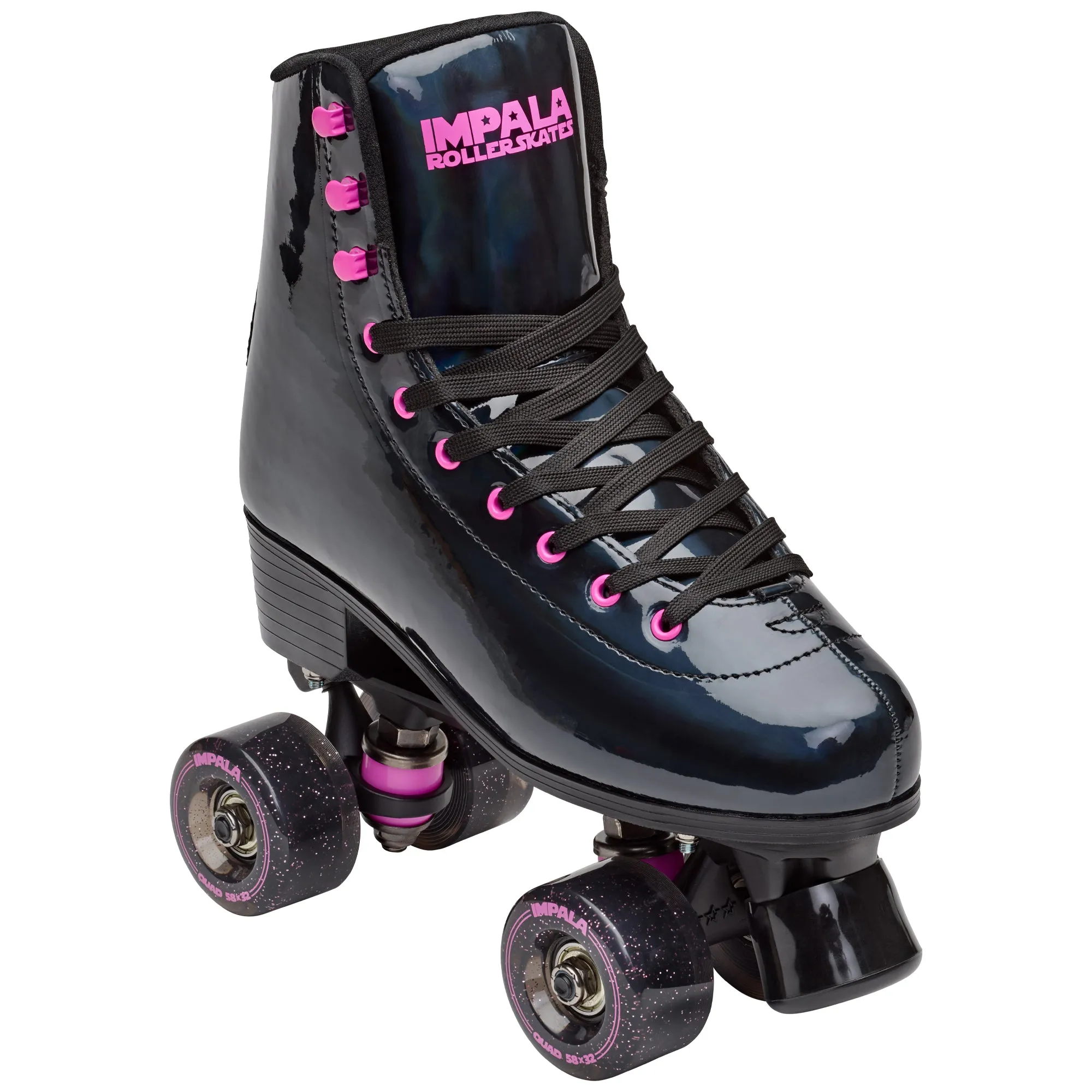 Impala Roller Skate Black Holographic