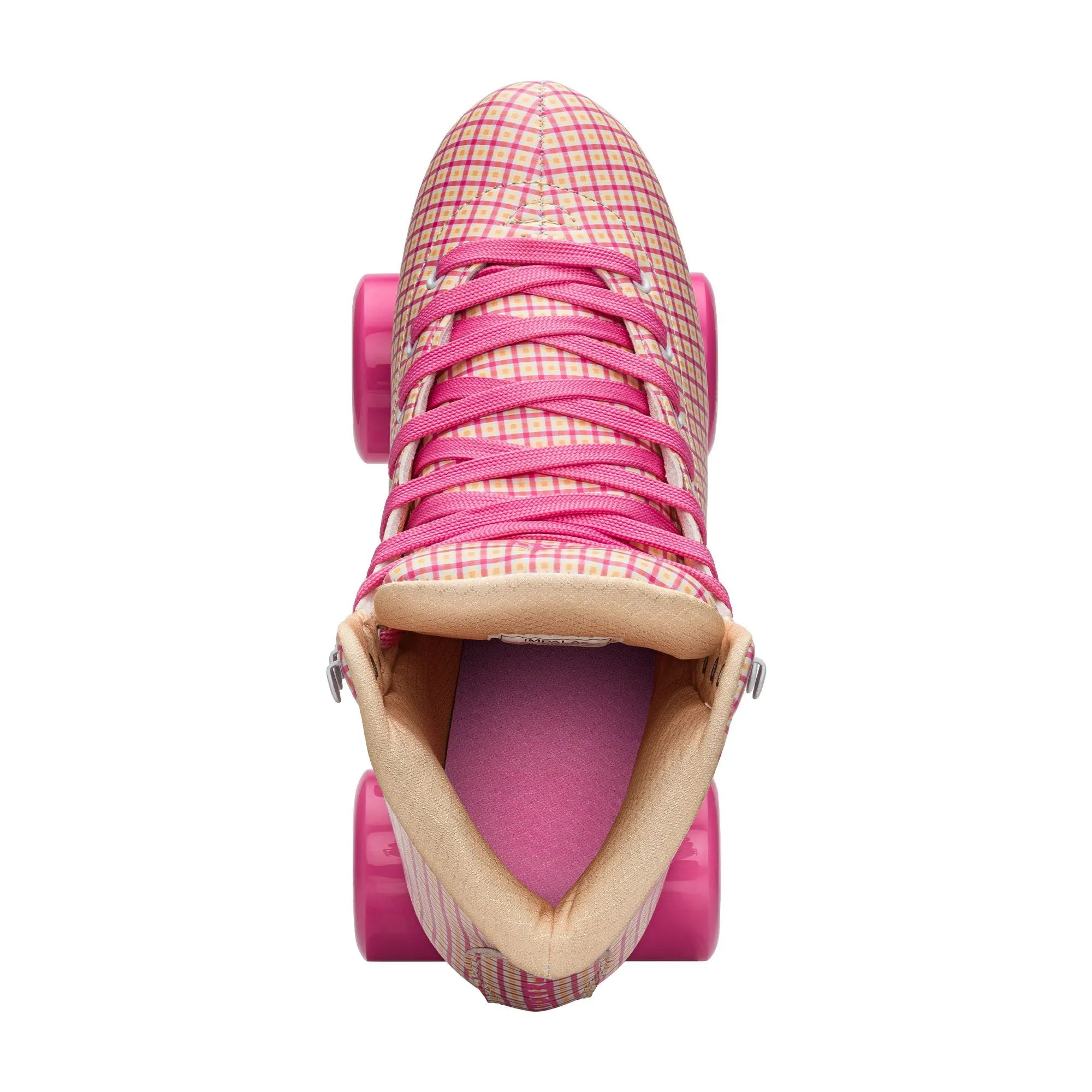 Impala Roller Skate Pink Tartan