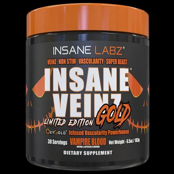Insane Labz Insane Veinz Gold 30 Servings