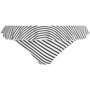 Jewel Cove Italini Bikini Brief Stripe Black - Freya Swim