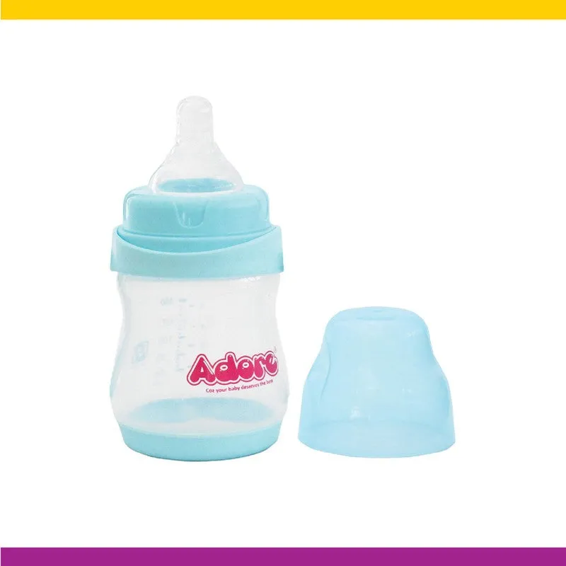 Jiggle 2 in 1 Plastic Feeding Bottle - Wide Neck without Handle