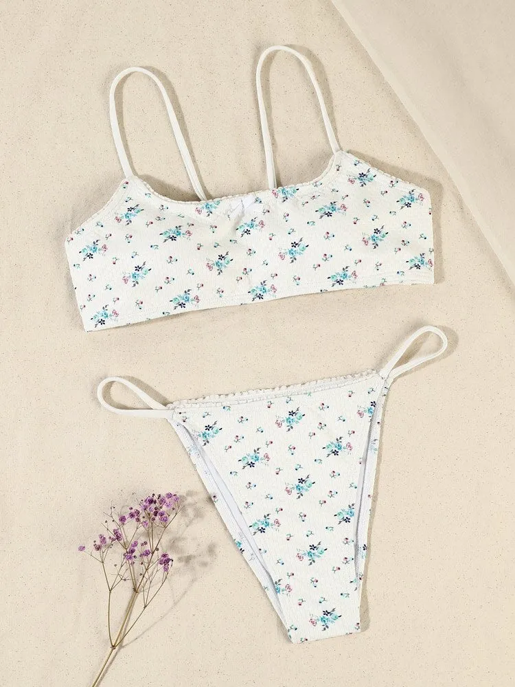 JOSKAA Bikini Women Swimwear Print Bikinis Sexy Biquini Swim Suit Push Up Swimsuit Female Beachwear Swimming Bikini Suit Women