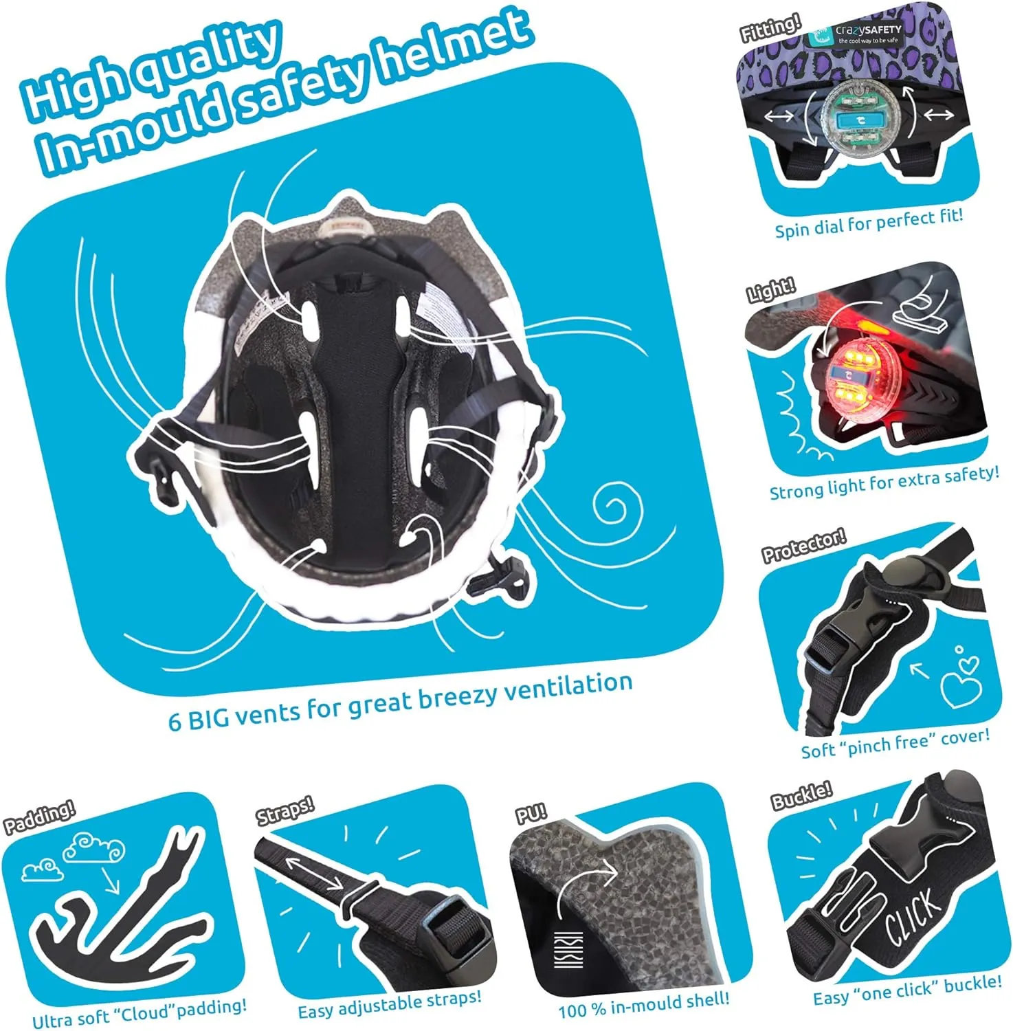 KID'S BIKE HELMET (bulk purchase only - minimum order = 8)