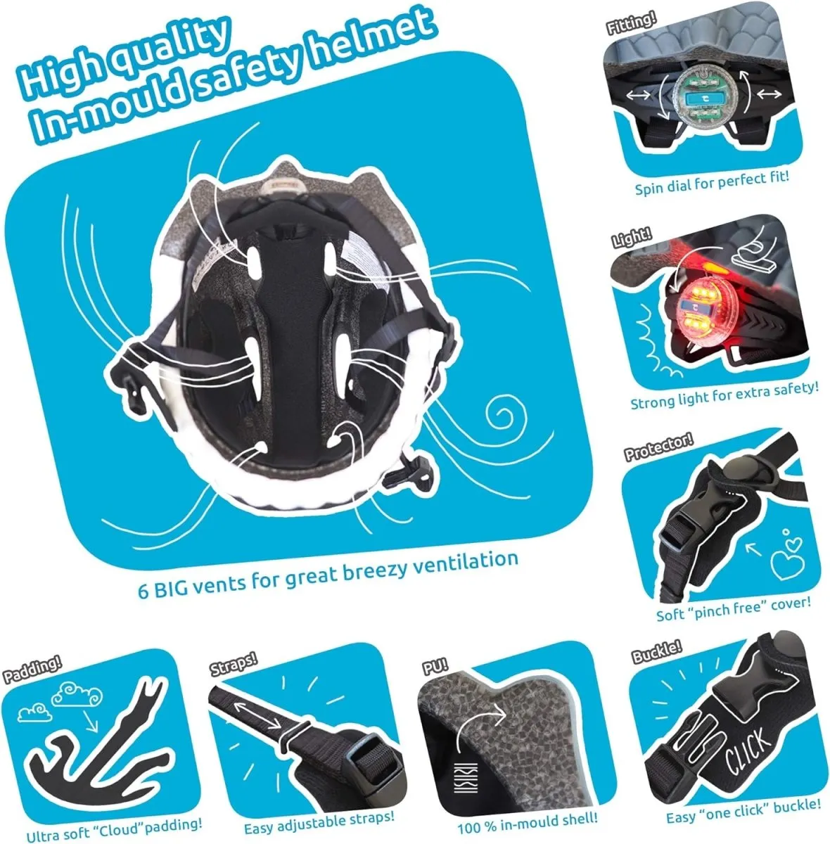 KID'S BIKE HELMET (bulk purchase only - minimum order = 8)