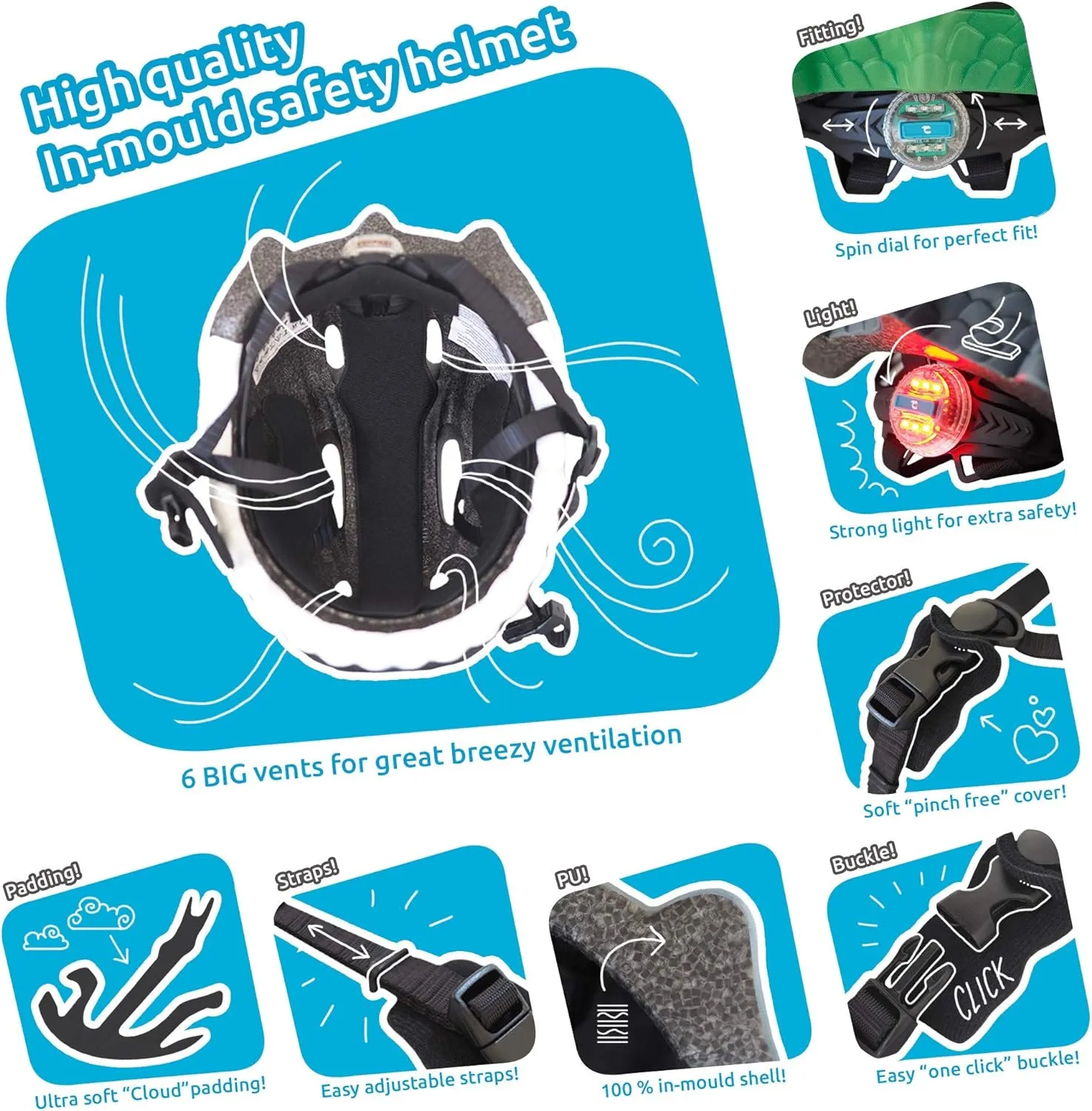KID'S BIKE HELMET (bulk purchase only - minimum order = 8)