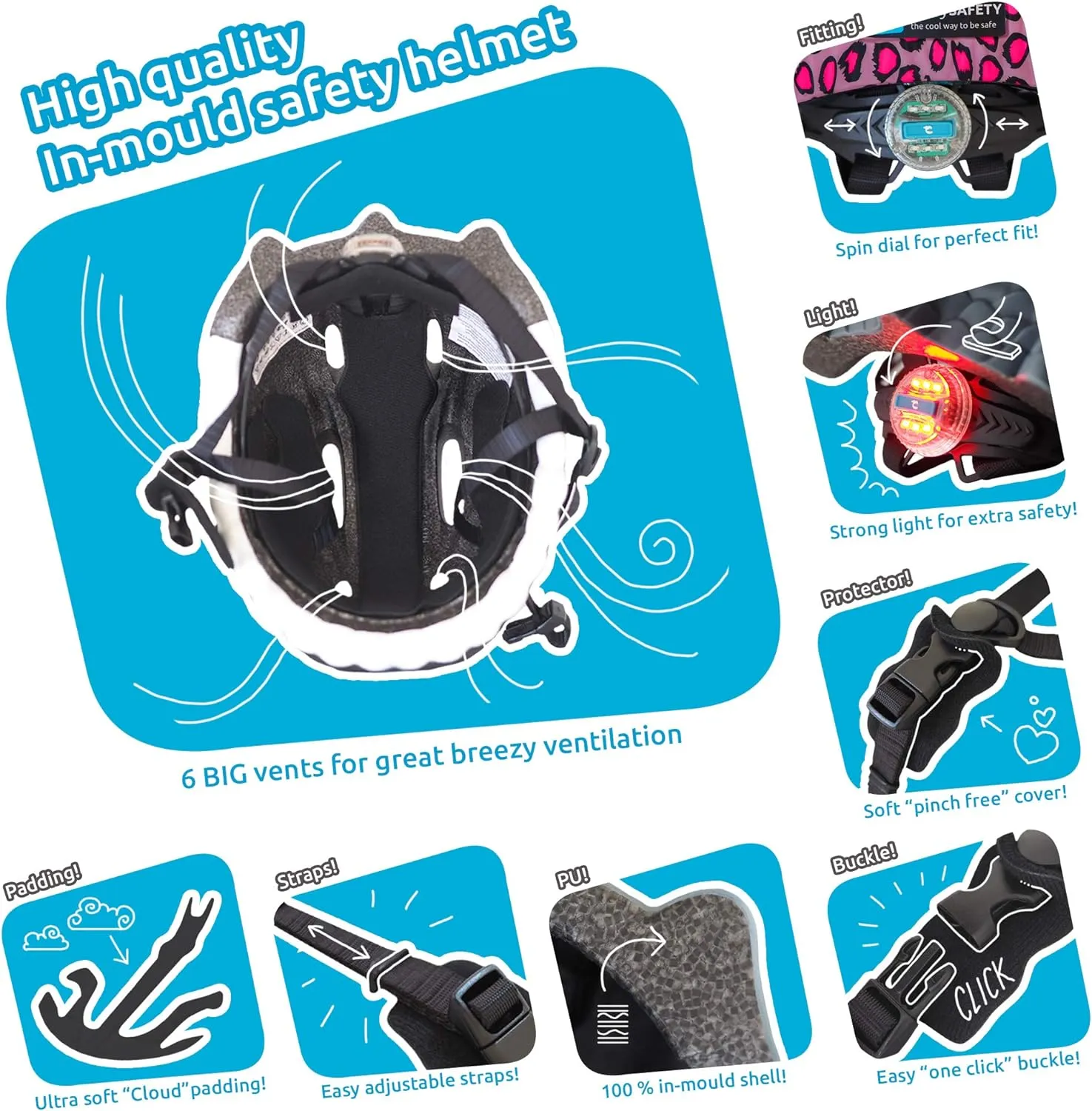 KID'S BIKE HELMET (bulk purchase only - minimum order = 8)