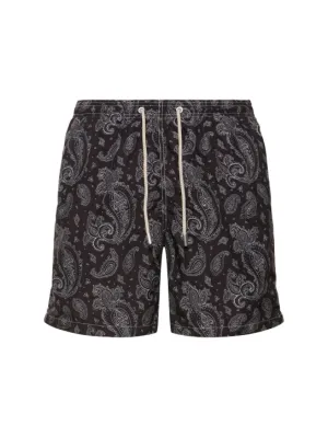 Mc2 Saint Barth   Paisley print ultralight swim shorts 