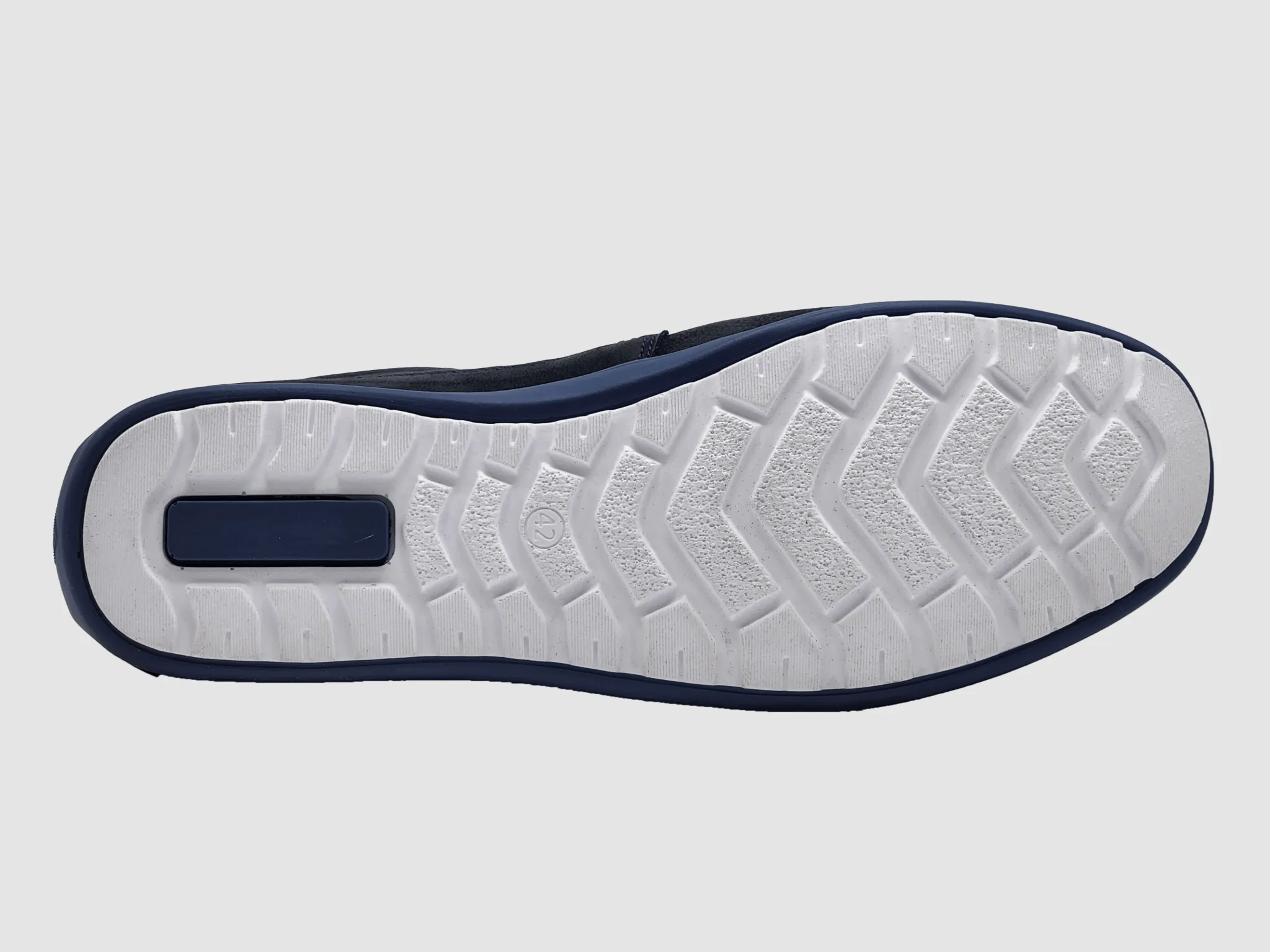 Men's Dockside Leather Boat Shoes - Navy
