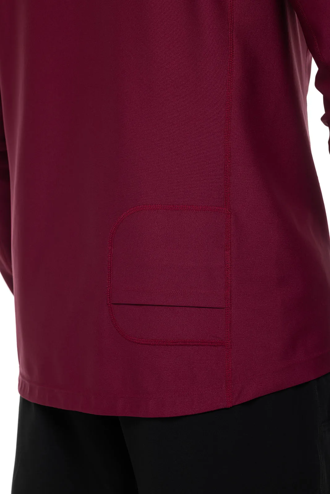 Men's Hightide Long Sleeve Swim Shirt  |  Red Crush