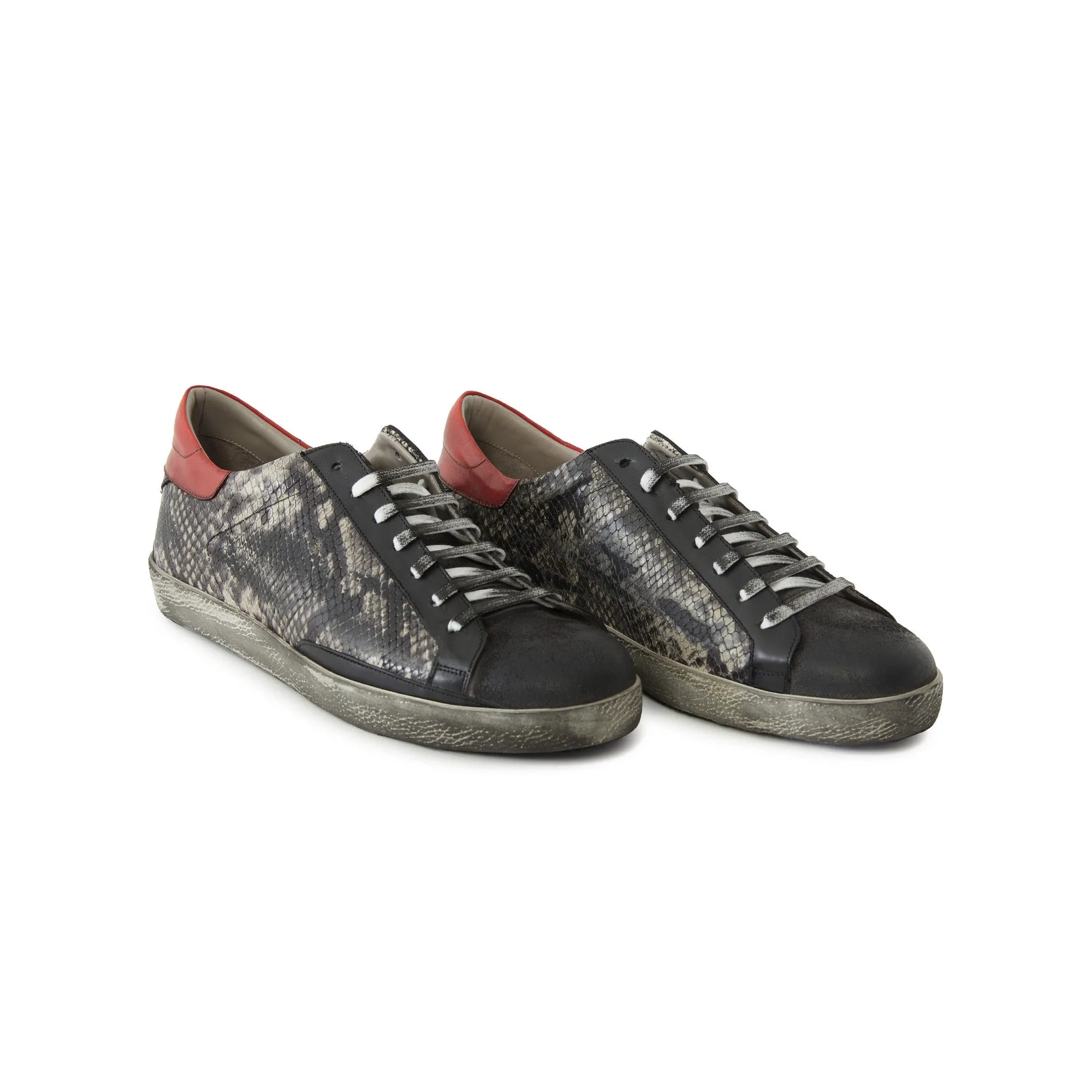Men's Suede Calf Leather Handmade Sport Shoes M8035
