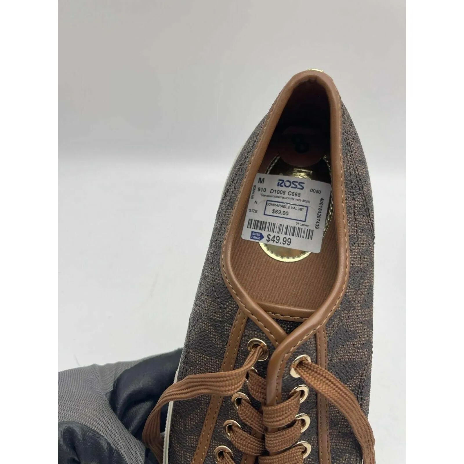 MICHAEL KORS BOERUM WOMEN'S MK SIGNATURE SNEAKERS/SHOES SIZE 8M
