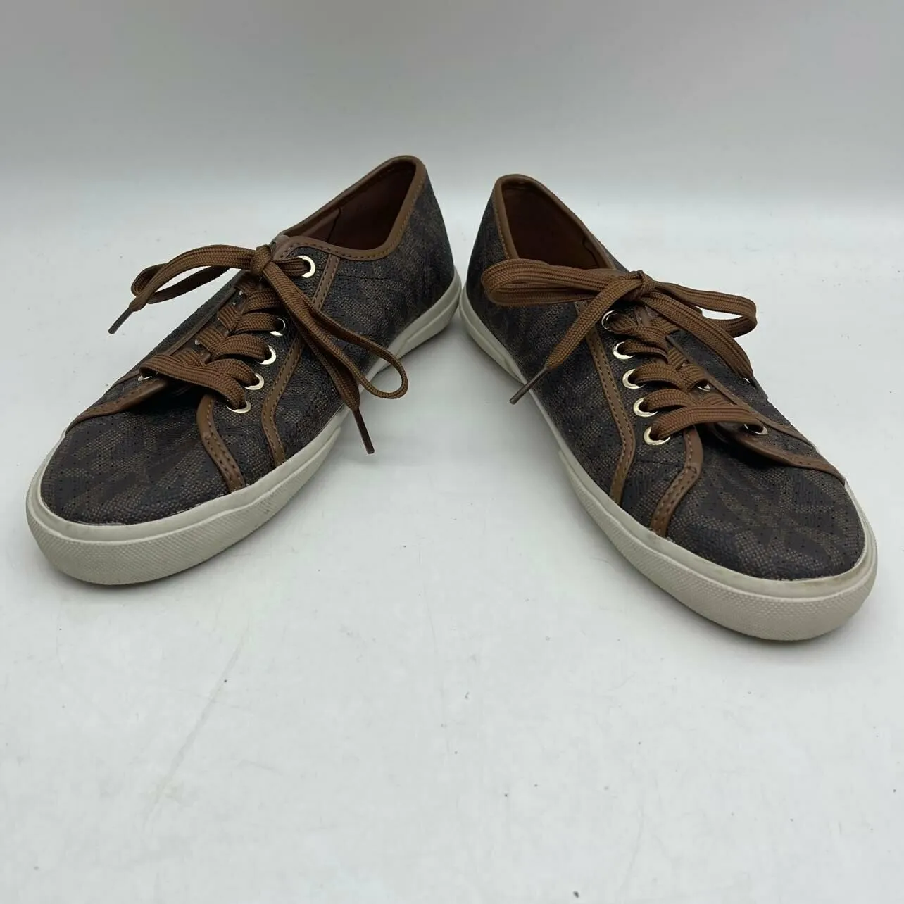 MICHAEL KORS BOERUM WOMEN'S MK SIGNATURE SNEAKERS/SHOES SIZE 8M