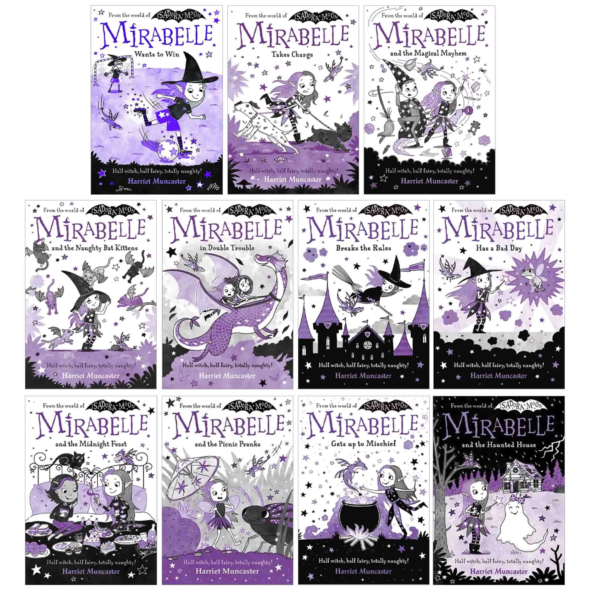 Mirabelle by Harriet Muncaster 11 Books Collection Set (Isadora Moon) - Ages 5-7 - Paperback
