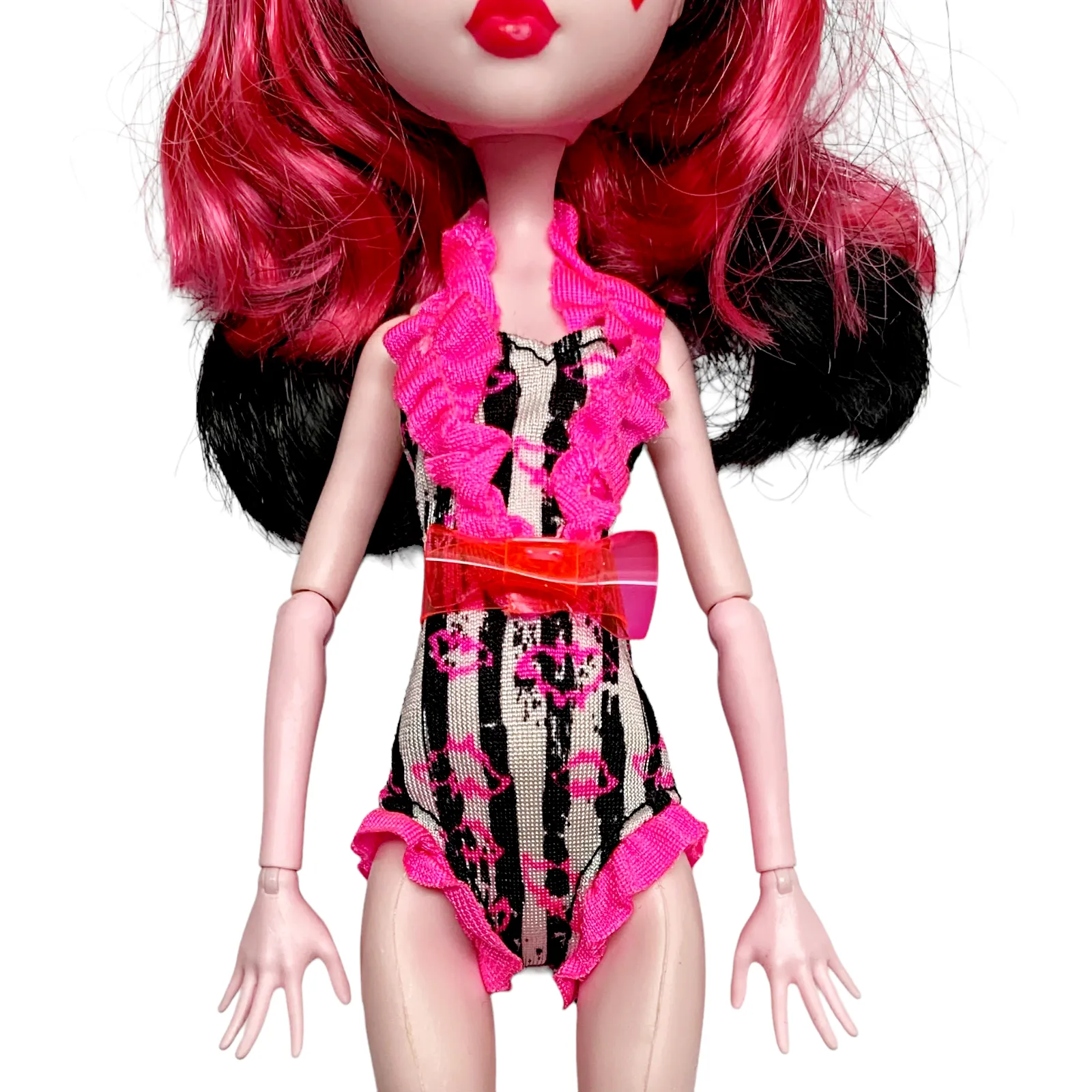 Monster High Draculaura Beach Beasties Swim Class Doll With Swimsuit Outfit
