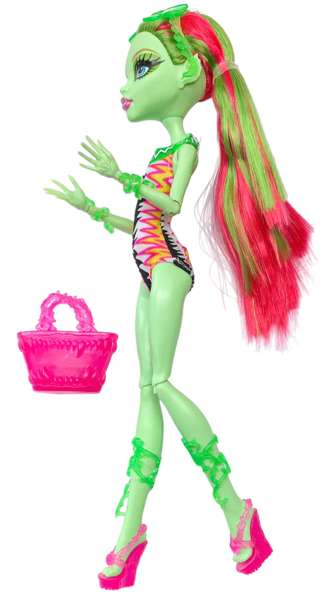 Monster High Swim Class / Beach Beasties Venus McFlytrap Doll (Green Eyeshadow Variant)