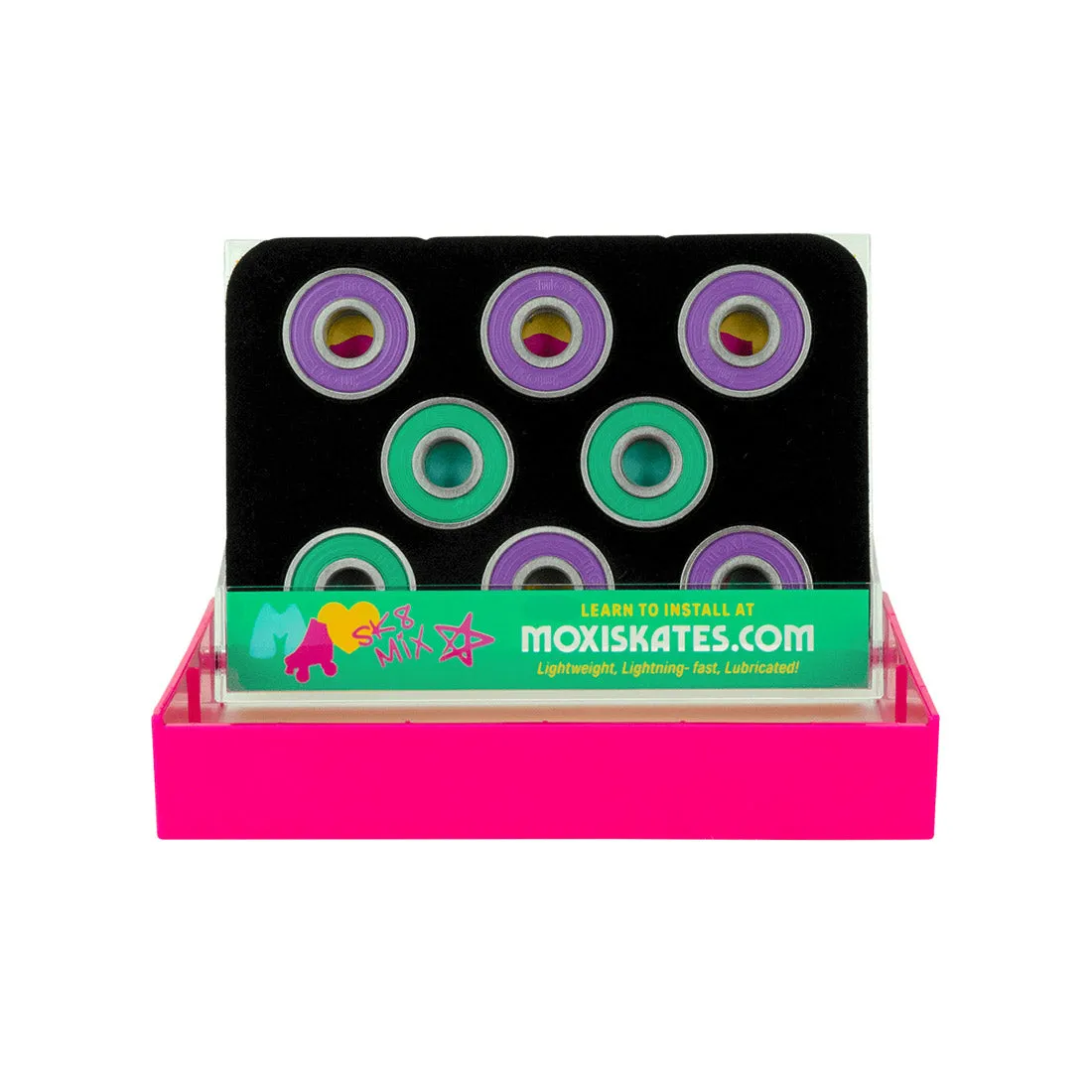 Moxi Mixtape Bearings 8mm 16pk
