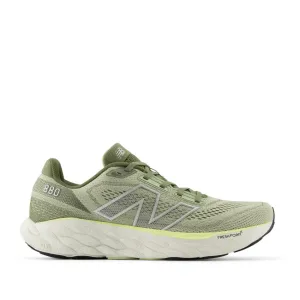 New Balance Men's Fresh Foam X 880 v14 Running Shoes in olivine/silver metallic/limelight AW24