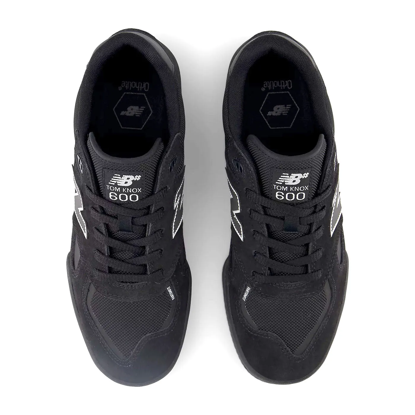 New Balance Numeric NM600 Tom Knox Shoes - Black / White