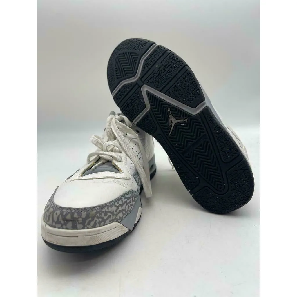 NIKE Men’s Air Jordan After Game II White Stealth Basketball Shoes 487002-102
